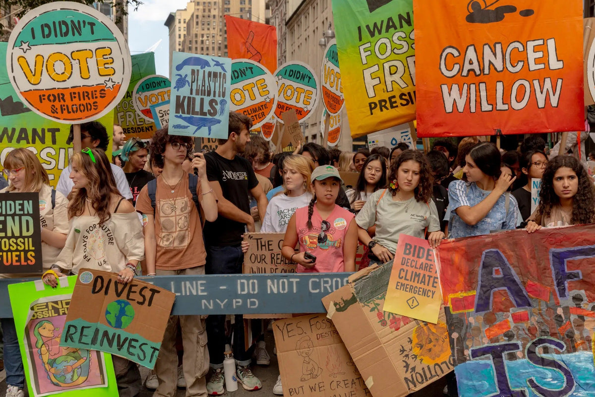 NYC Climate March inspired a great turnout! Big Reuse