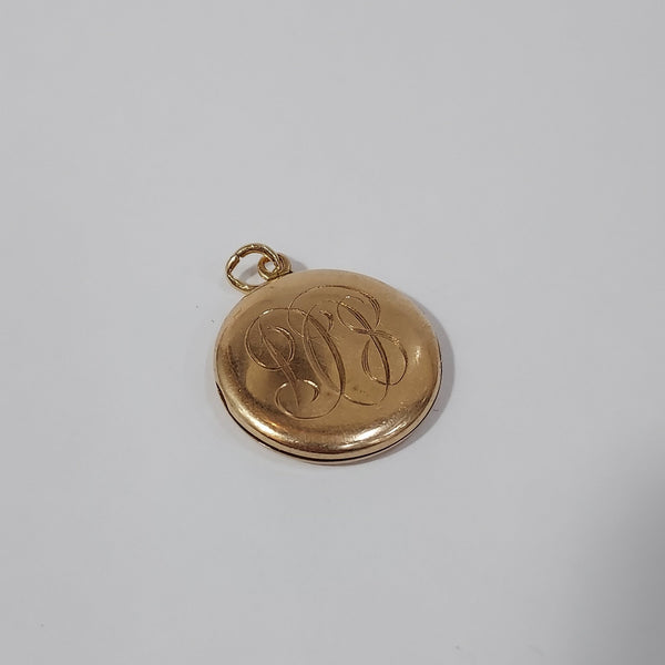 10K Gold Locket - Big Reuse