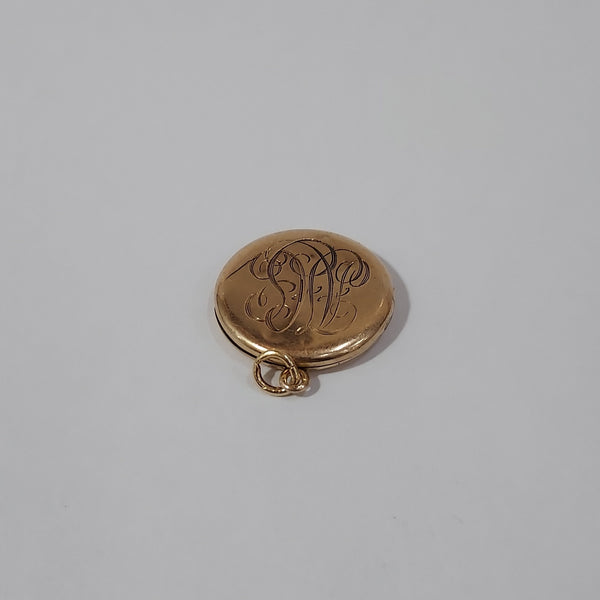 10K Gold Locket - Big Reuse