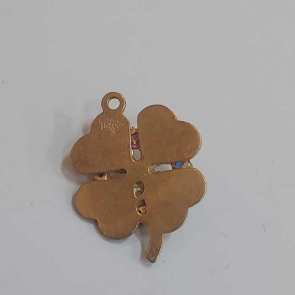 14K Gold Charm Lot - Big Reuse