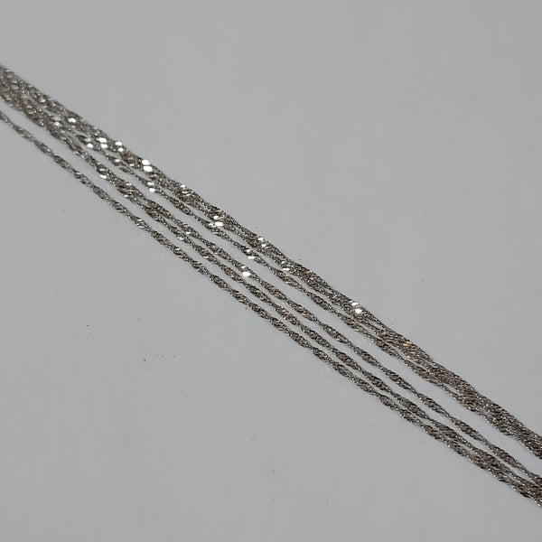 14K Gold Diamond & Topaz Necklace - Big Reuse