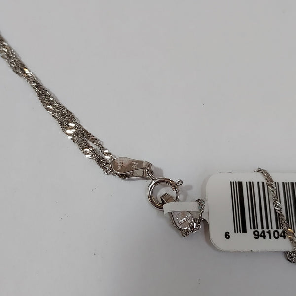 14K Gold Diamond & Topaz Necklace - Big Reuse