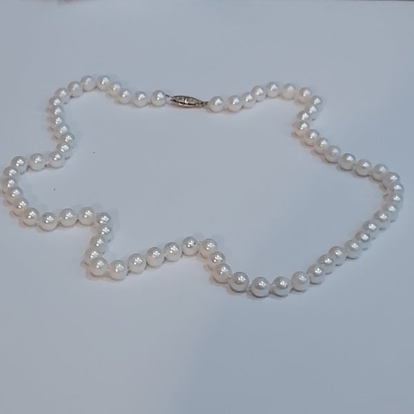14K & Pearl Necklace - Big Reuse