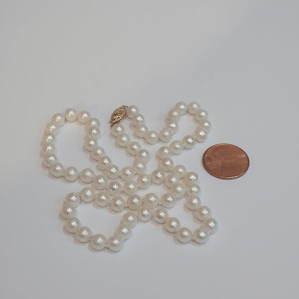 14K & Pearl Necklace - Big Reuse