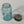 Load image into Gallery viewer, 1900s Quart Aqua Mason Jar - Big Reuse
