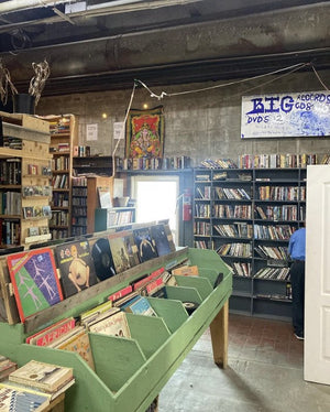 Books and records dept at the Big Reuse Center