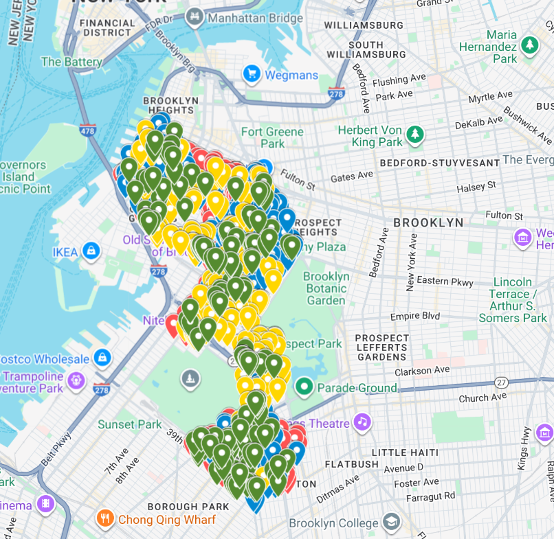 District 39 Tree Care map