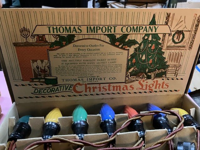 Antique 1930s Christmas Lights – Big Reuse