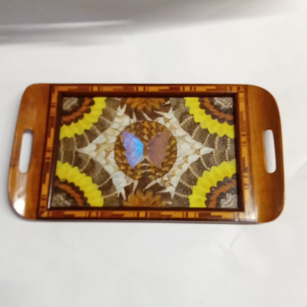 Medium Art Deco Butterfly Wing Tray - Big Reuse