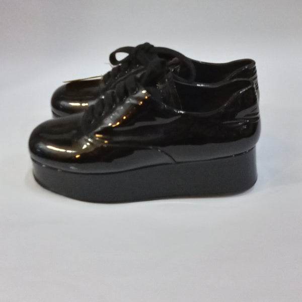 Miu Miu Patent Leather Platform Shoes - Big Reuse