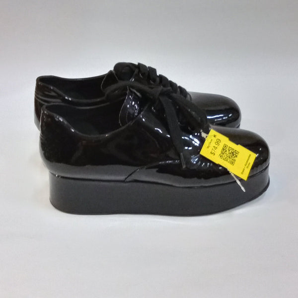 Miu Miu Patent Leather Platform Shoes - Big Reuse