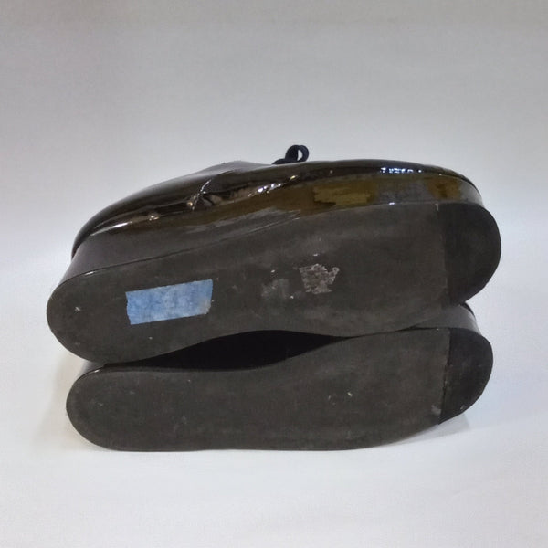 Miu Miu Patent Leather Platform Shoes - Big Reuse