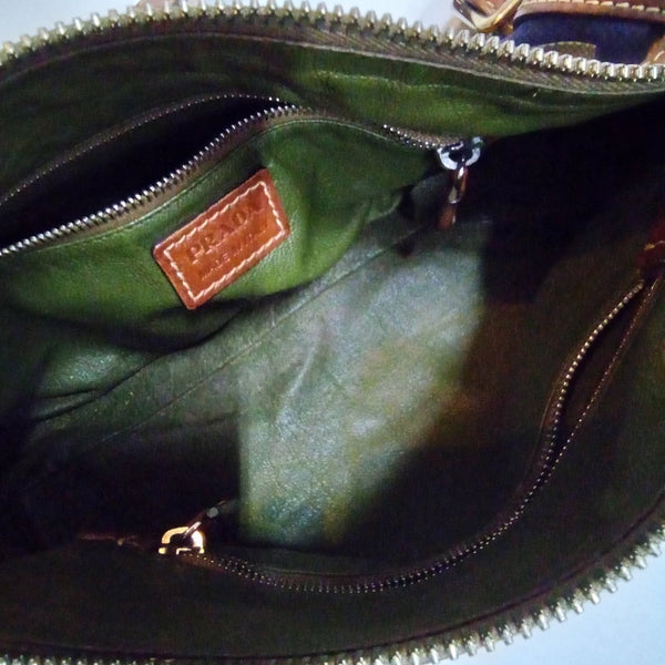 Prada Vintage Canvas Bag - Big Reuse