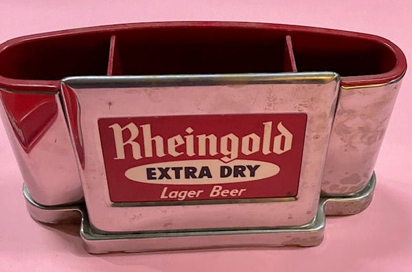 Rheingold Beer Tray + Napkin Holder + Scraper - Big Reuse