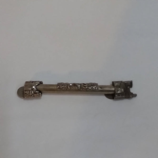 Sterling Silver Mezuzah - Big Reuse