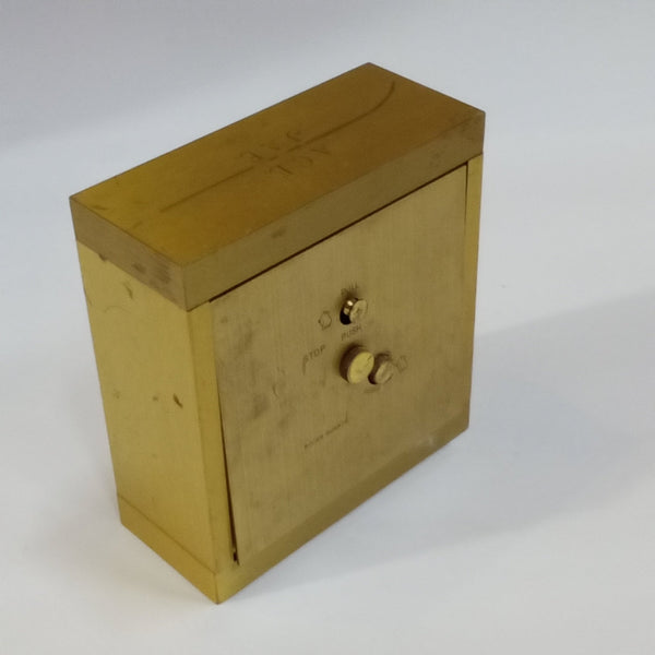 Tiffany & Co. Monogrammed Brass Clock - Big Reuse