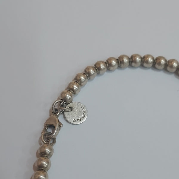 Tiffany & Co. Sterling Silver Bow Charm Bracelet - Big Reuse
