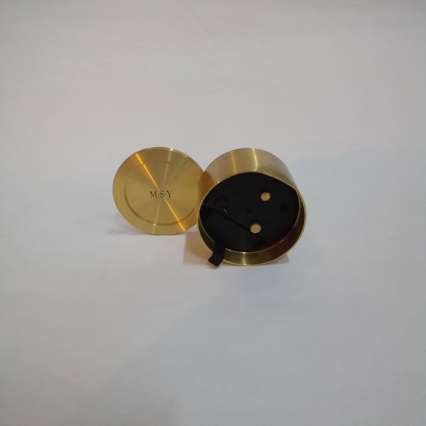 Tiffany & Co. Vintage Monogrammed Brass Travel Clock - Big Reuse
