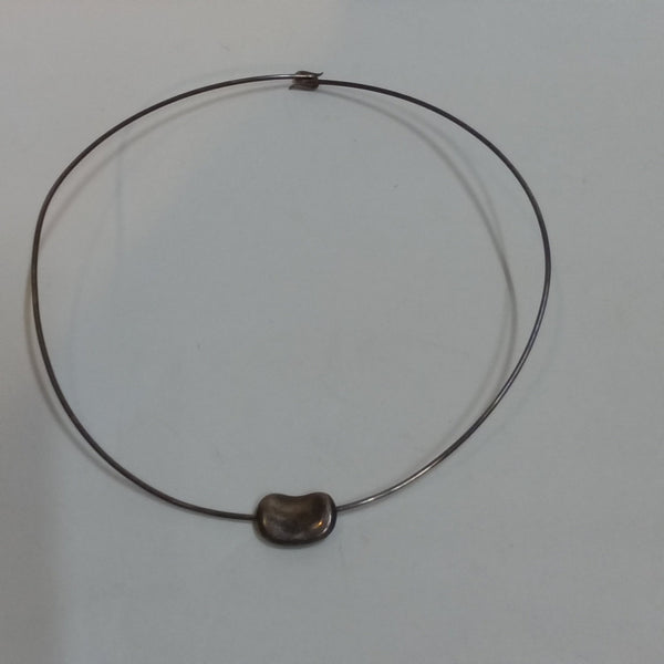 Tiffany & Co. x Elsa Peretti Sterling Silver Bean Choker - Big Reuse