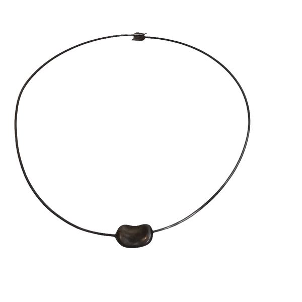 Tiffany & Co. x Elsa Peretti Sterling Silver Bean Choker - Big Reuse