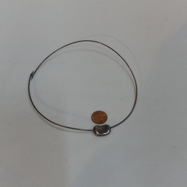 Tiffany & Co. x Elsa Peretti Sterling Silver Bean Choker - Big Reuse