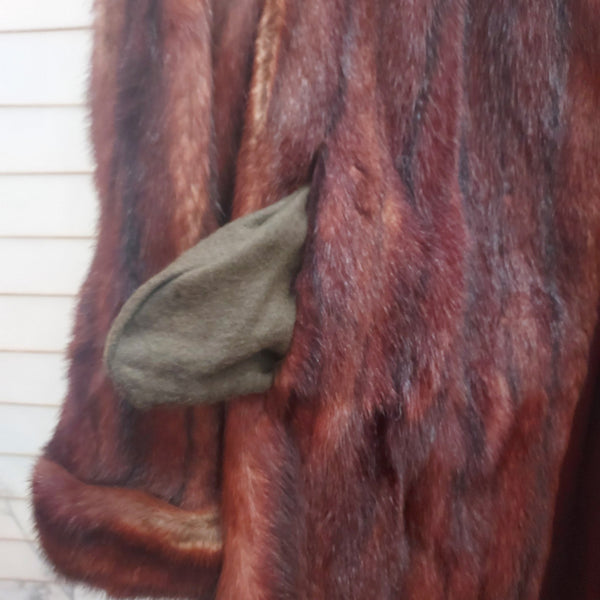 Vintage Mink Fur Coat - Big Reuse