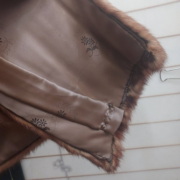 Vintage Mink Fur Stole - Big Reuse