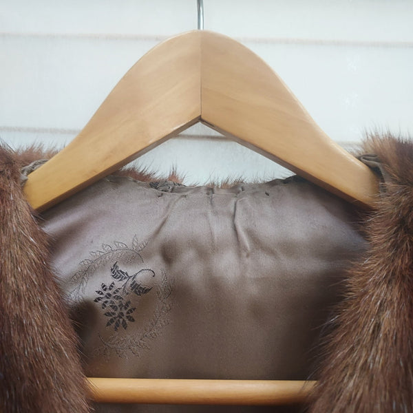Vintage Mink Fur Stole - Big Reuse