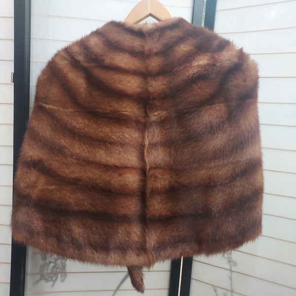 Vintage Mink Fur Stole - Big Reuse