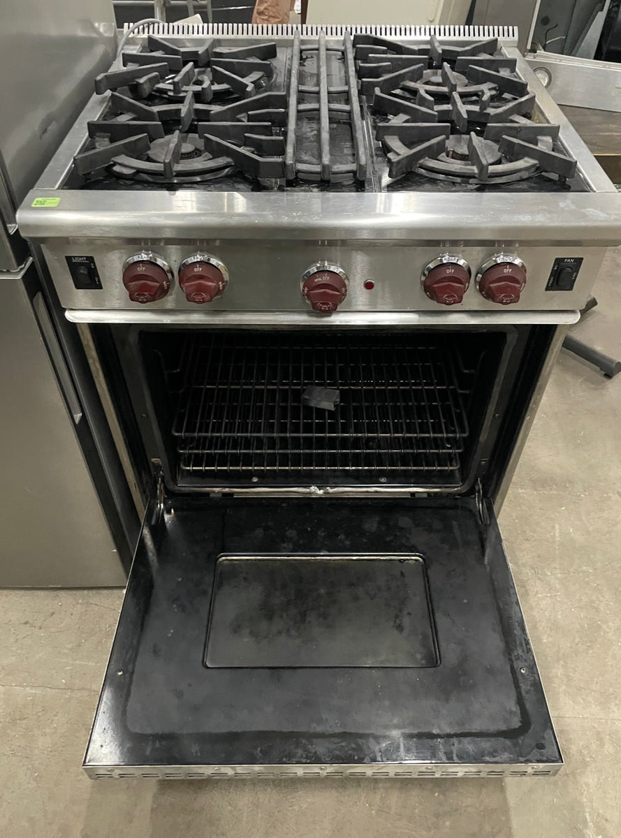 30” Wolf Natural Gas Range GR304 Big Reuse