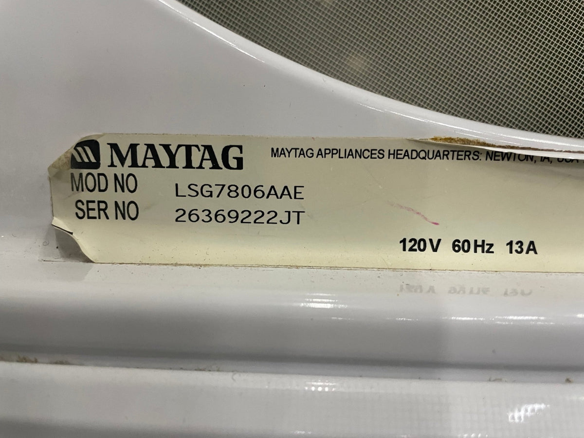 Maytag Stacked Washer and Dryer Big Reuse
