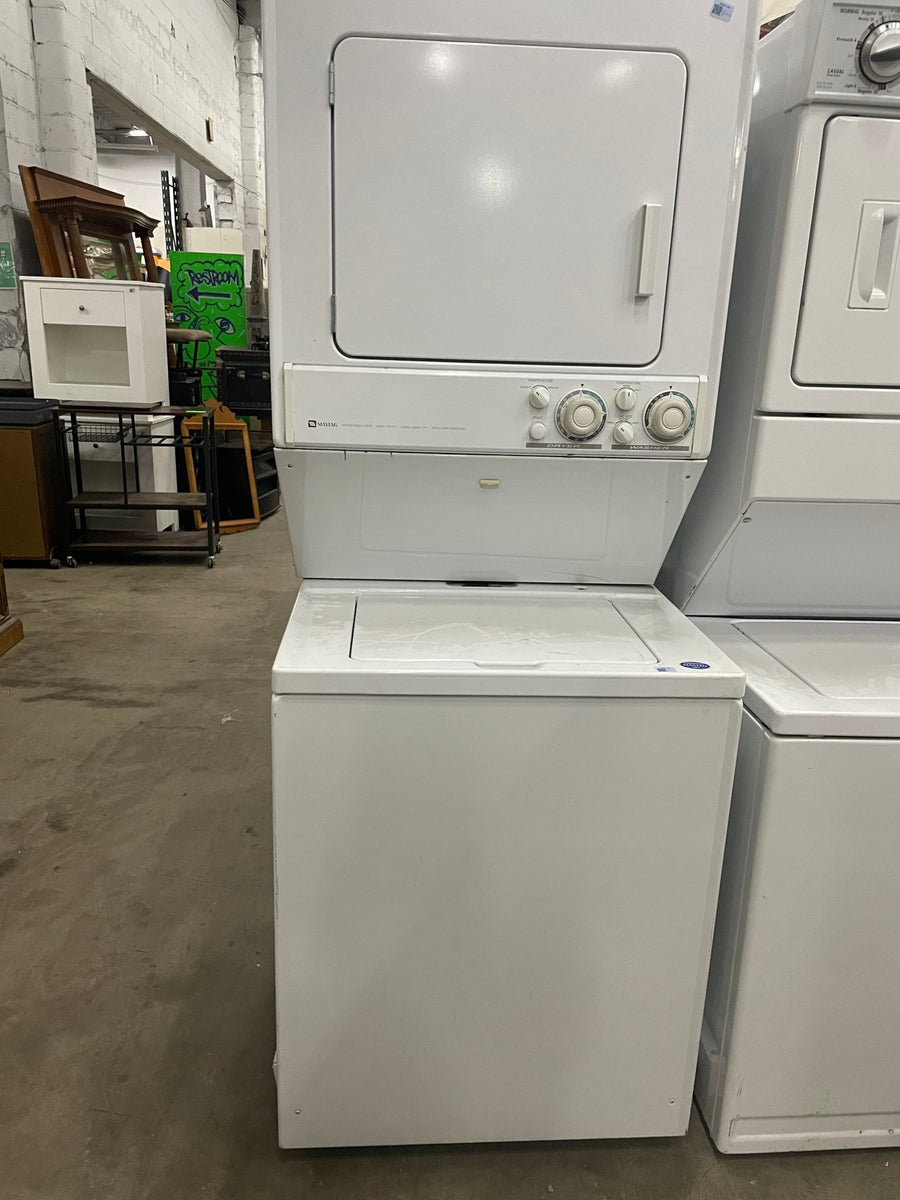 Maytag Stacked Washer and Dryer Big Reuse