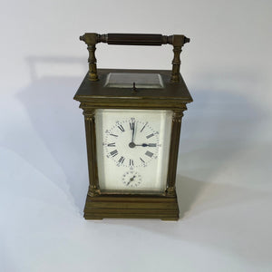 Vintage French Brass Carriage Clock - Big Reuse