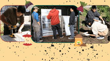 Installing Compost Bins and Building Connections at Malcolm X Gardens - Big Reuse