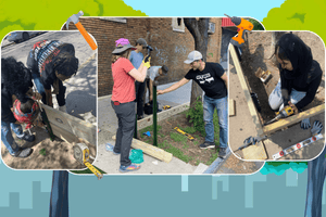 Protecting NYC’s Street Trees with Youth: Tree Guard Install Project - Big Reuse