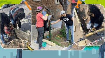 Protecting NYC’s Street Trees with Youth: Tree Guard Install Project - Big Reuse