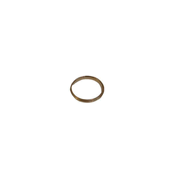 14K Gold Band Ring - Big Reuse