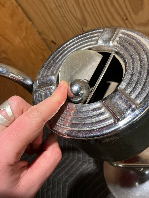 1940s hotle cigarette tray and stand - Big Reuse