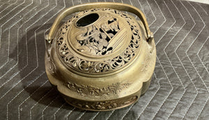 19th century bronze hand warmer - Big Reuse