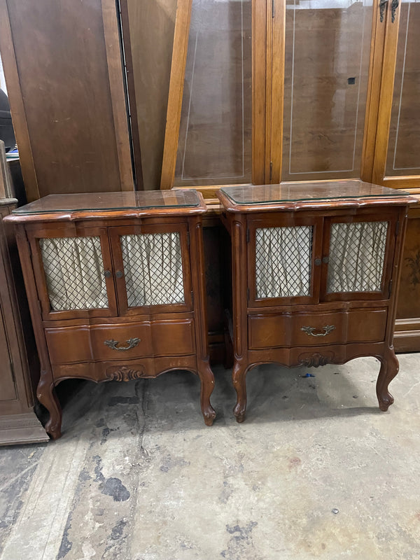 Pair of Vintage French Style Nightstands