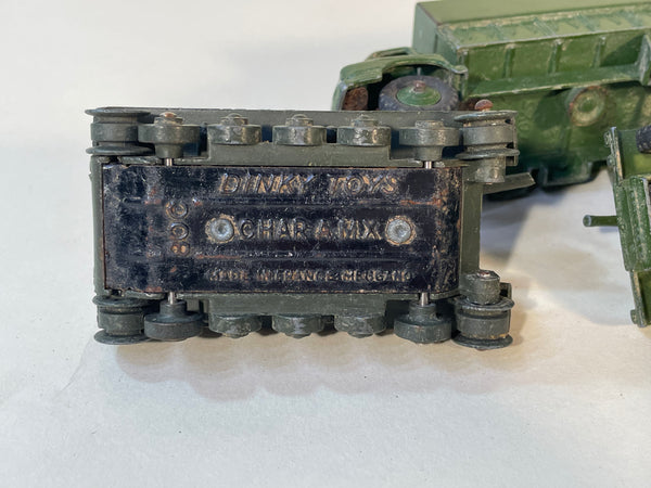Vintage Dinky Toys Set of 5 Military Toys