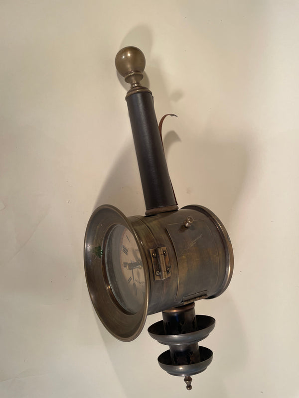 Vintage Ru De Lumiere Clock Lamp