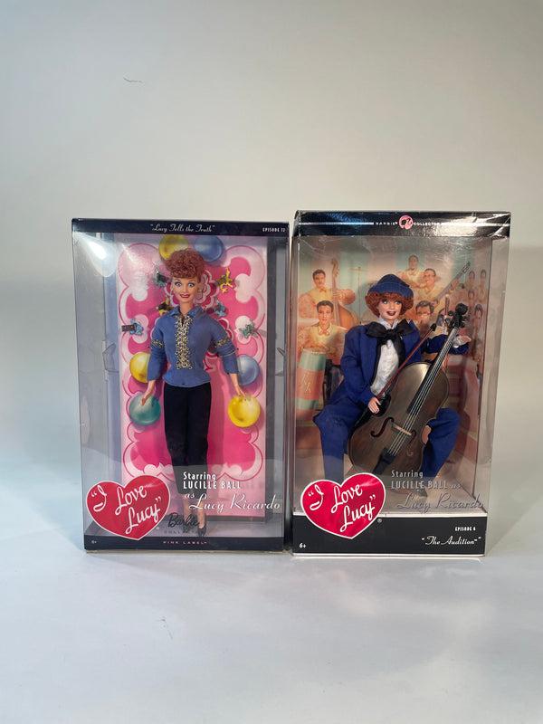 “I Love Lucy” 8 Piece Barbie Collection