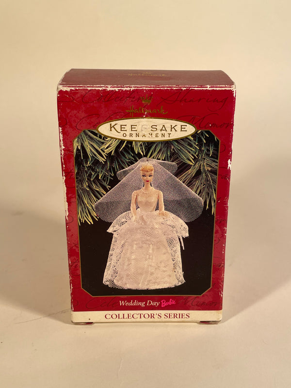 Vintage 1997 Hallmark Wedding Day Barbie #4 Ornament Collection