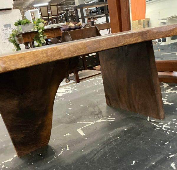 Hand Crafted custom live edge wood coffee table