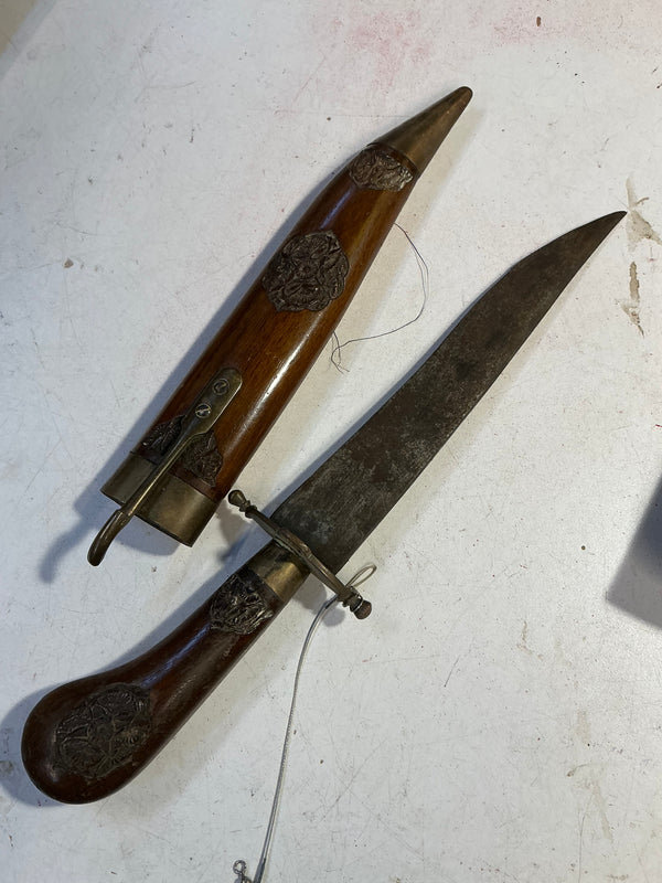 Vintage Indian eating fork and knife