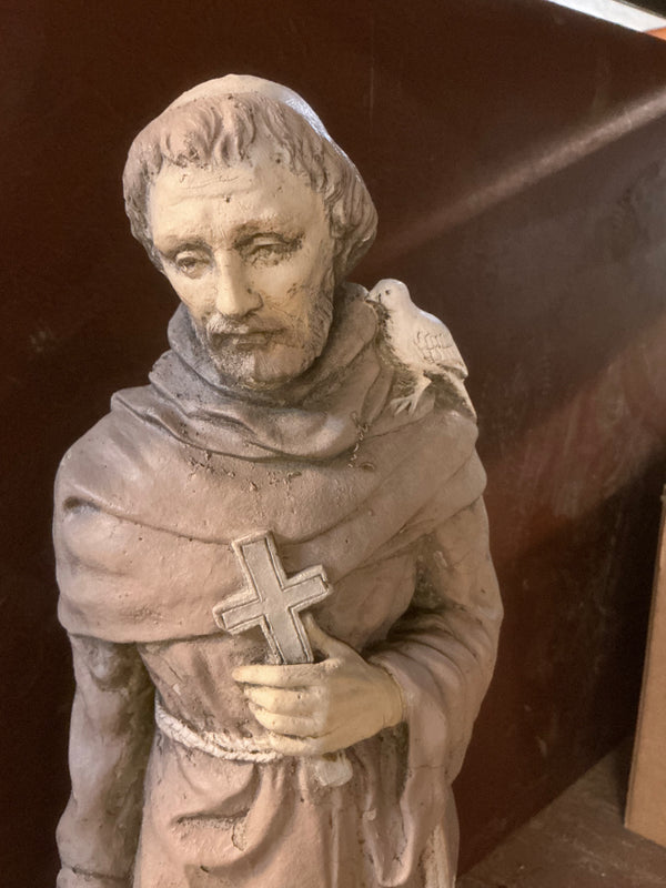 Vintage St. Francis of Assisi Statue