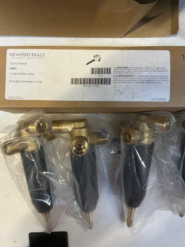 Brand new 6 Newport Brass Tub&Shower Valve