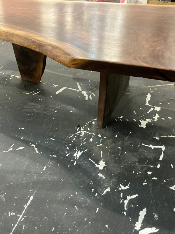 Hand Crafted custom live edge wood coffee table