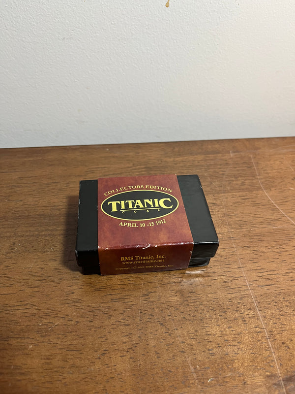 Collectors piece of Titanic Coal